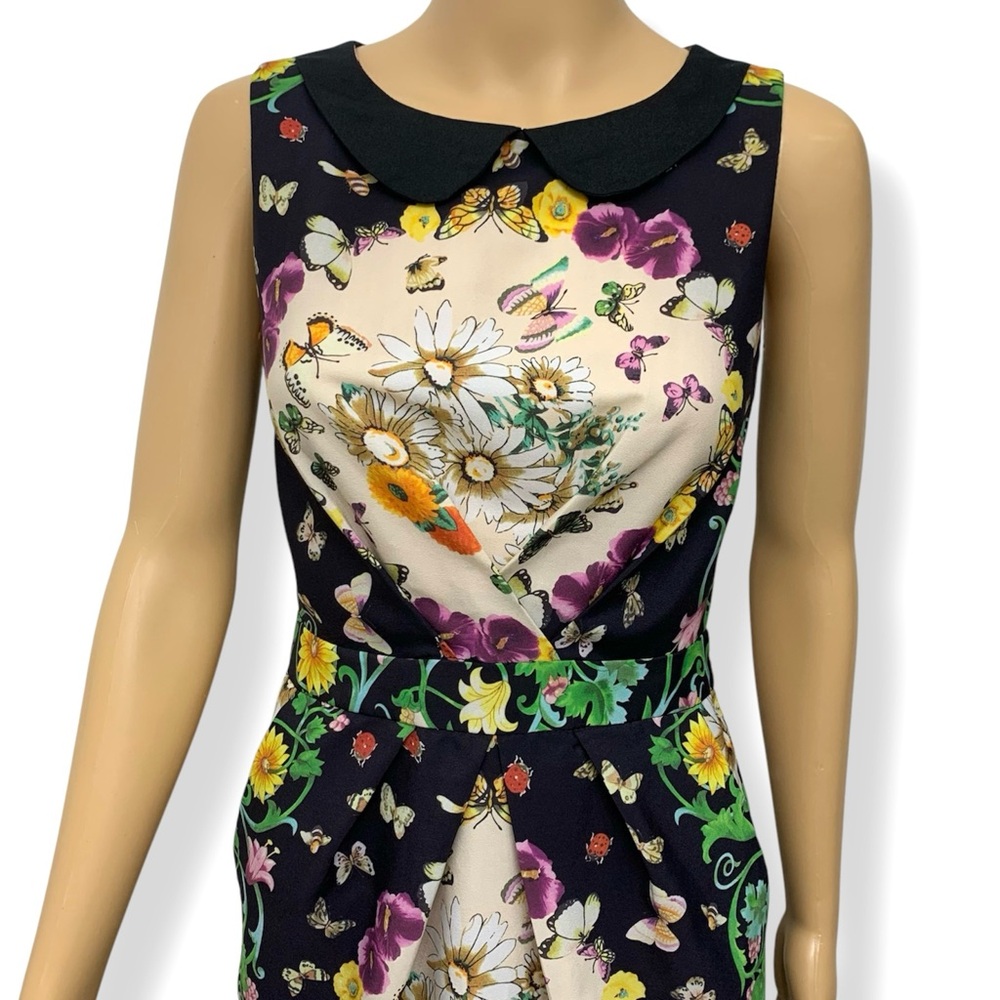 FARM Rio Floral Garden Casual Cocktail Mini Dress Size S - Picture 11 of 13